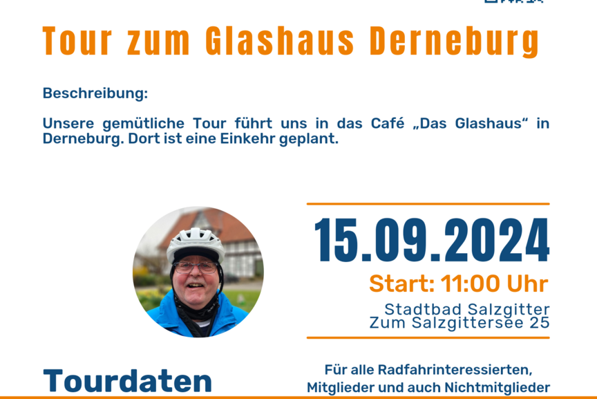 Radtour zum Glashaus in Derneburg am 15.09.2024 Radtour zum Glashaus in Derneburg am 15.09.2024