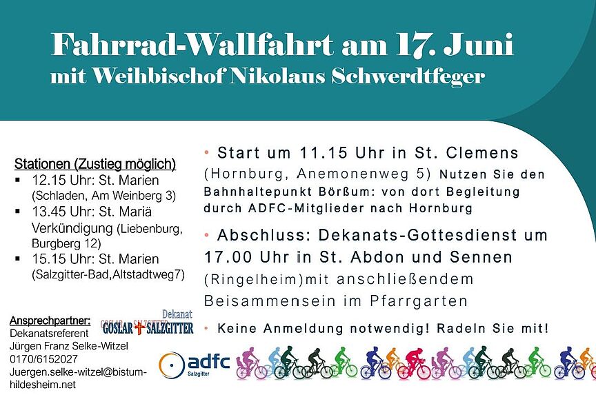Fahrrad-Wallfahrt 2023 Text zur Fahrrad-Wallfahrt 2023