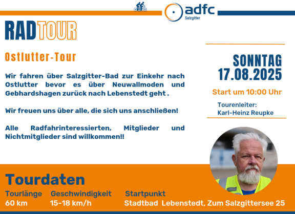 Ostlutter Tour 17.08.2025