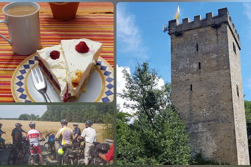 Wohldenberg Wohldenberg Kaffee und Kuchen Radtruppe